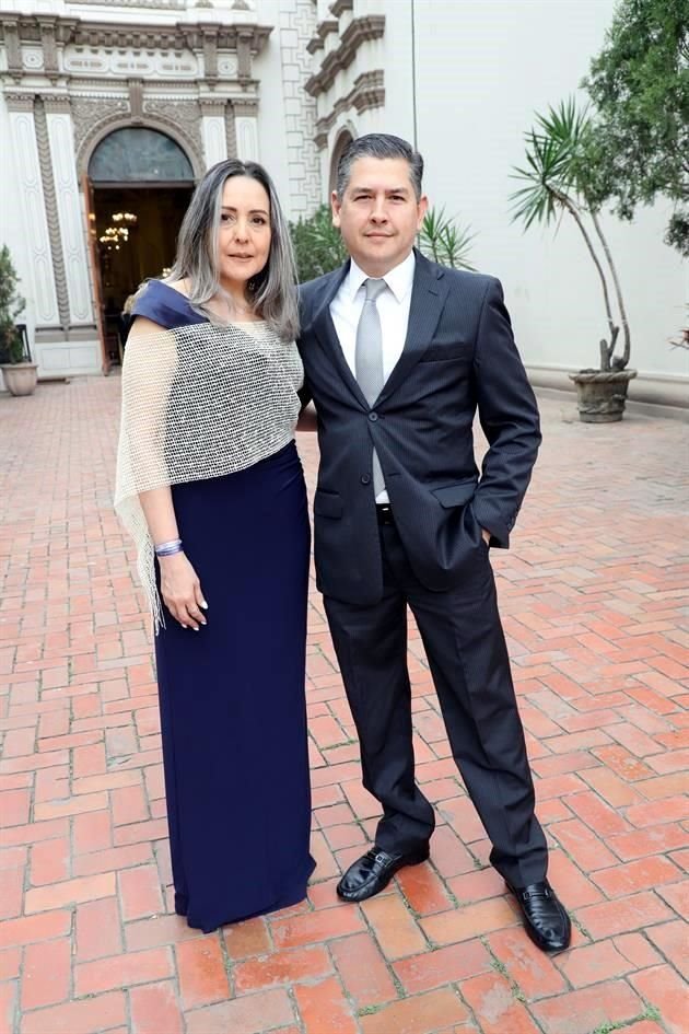 Goretti González y Humberto Mendoza