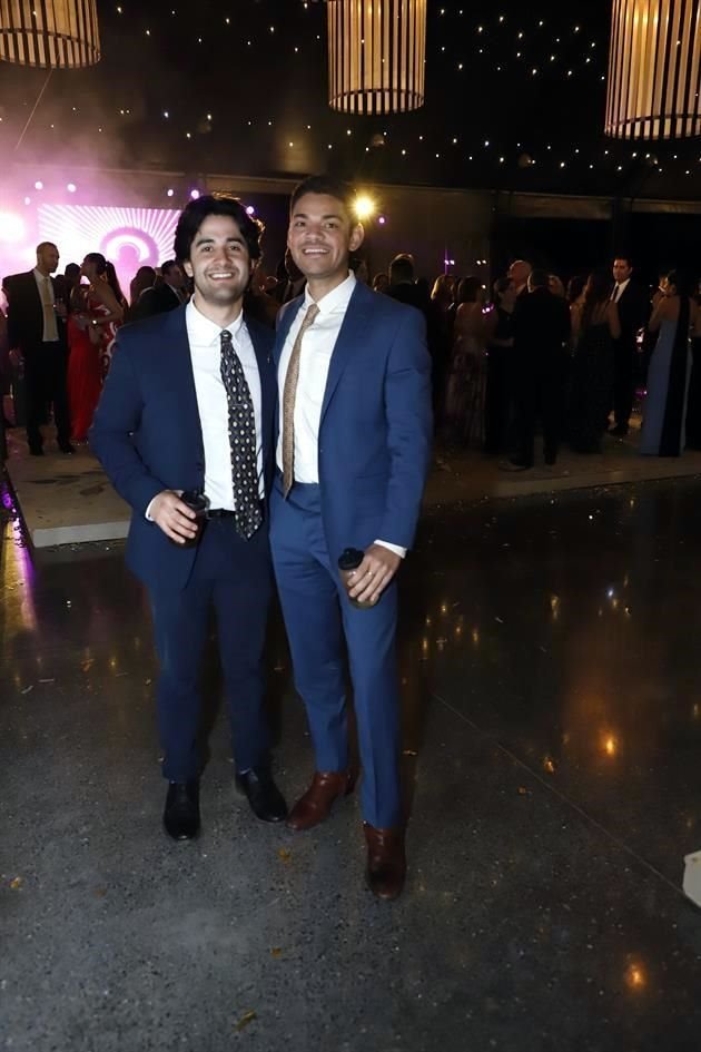 Pablo Rogel y Alberto Olguín