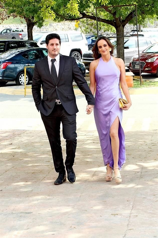 Adrián Garza y Melina Álvarez