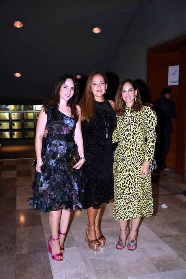 Iris Gutiérrez, Yael Ceballos y Marisol Garza