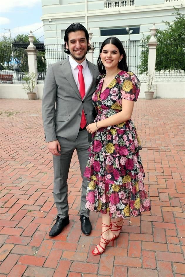 Diego Martínez y Andrea Díaz de León
