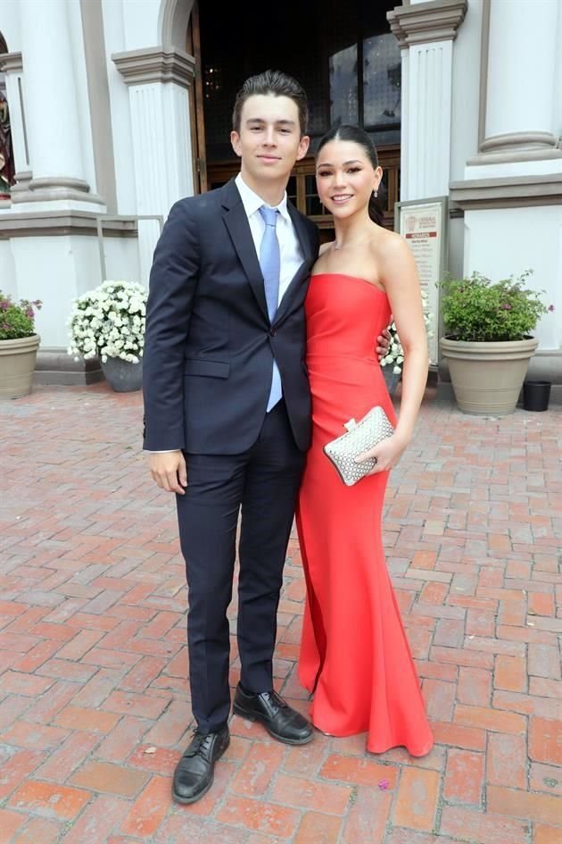 Tomas Heckmuller y Paulina Elizondo