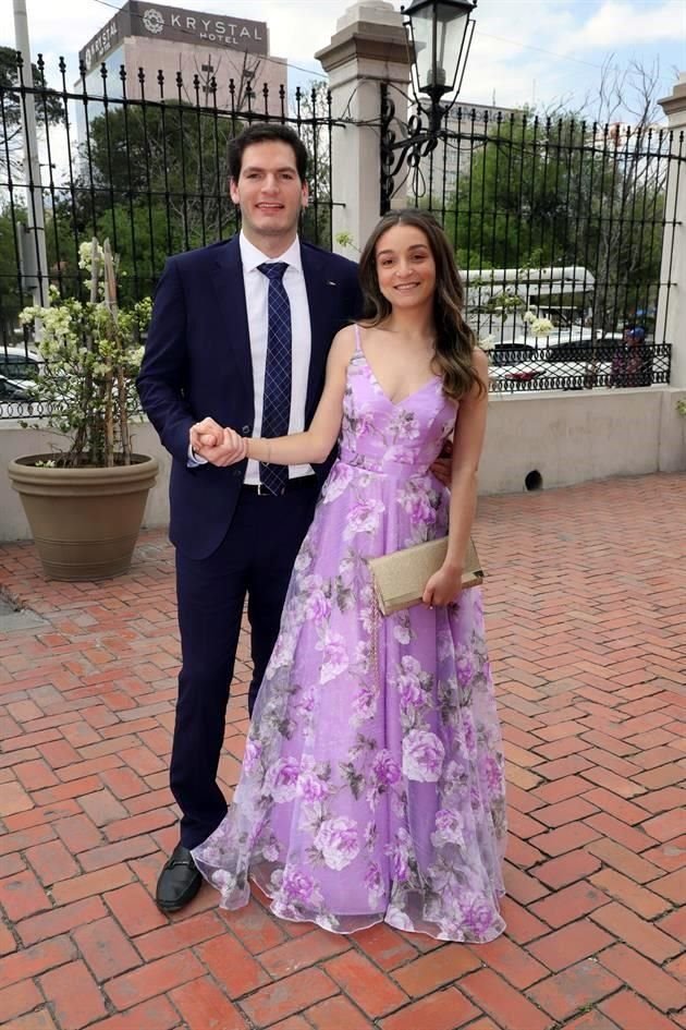 Mauricio Abugarade y Celina de León