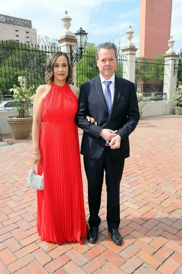 Rocío Rodríguez y Marcelo de la Garza