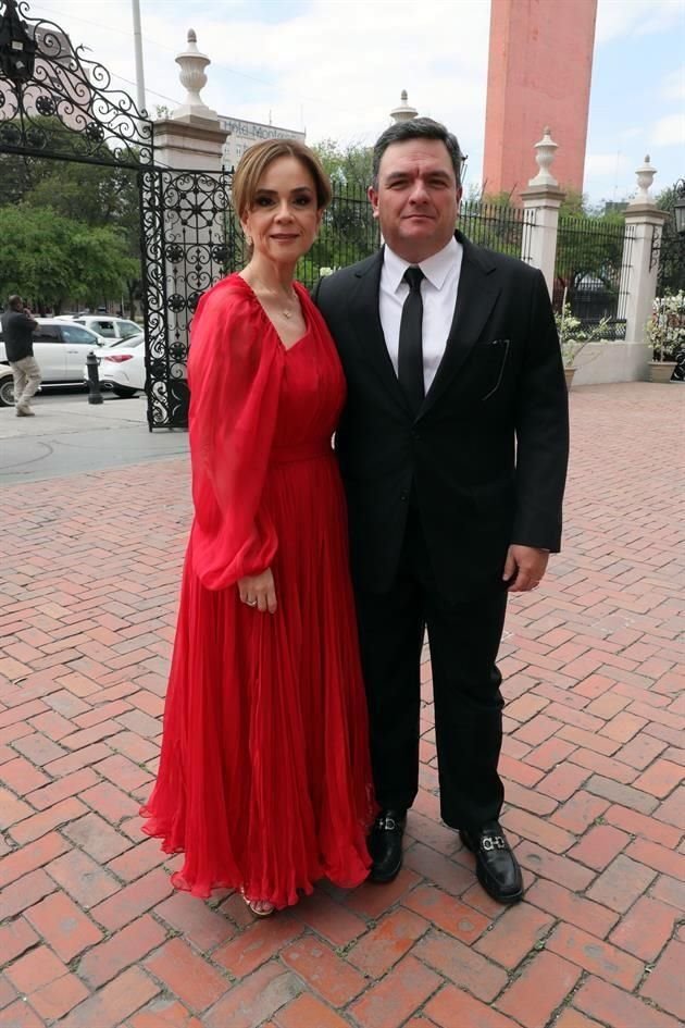 Samira Barragán de Santos y Jorge Santos