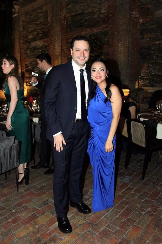 Mauricio López y Cinthia Marín