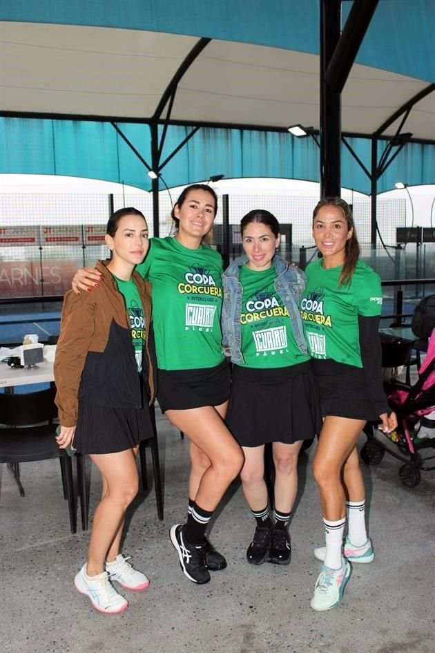 Luli Gómez, Daniela Tijerina, Valeria Frech y Arlet Tsuchiya