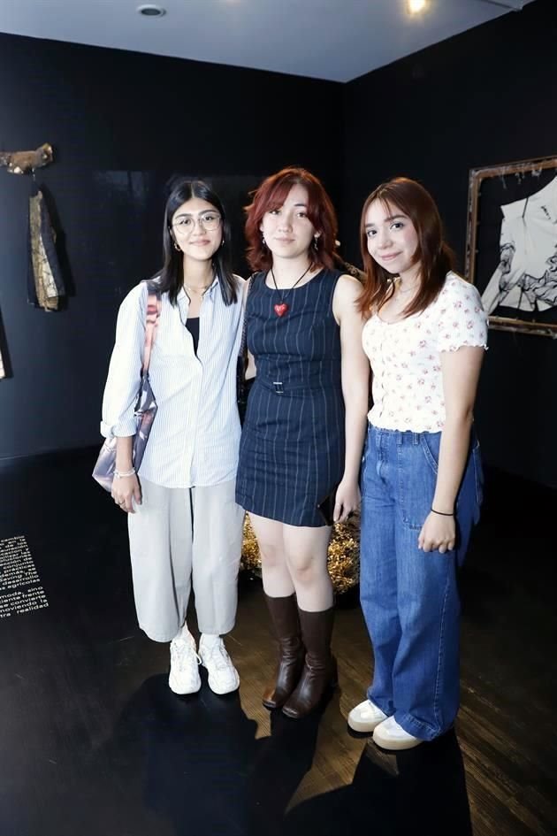 Alejandra Hernández, Andrea Robles Samar y Paulina Jasso