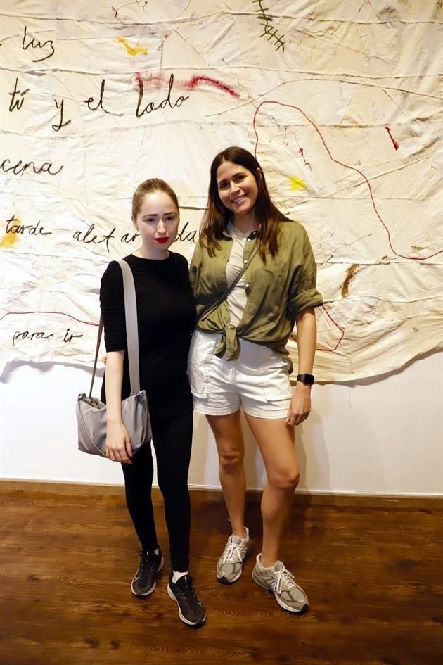Caty Güereque y Myriam Rahmari