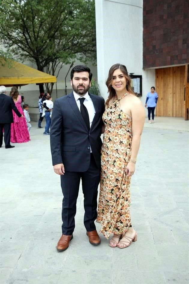 Cipriano Canales y Daniela Castillo