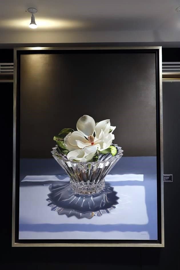 Obra de la exposición 'Reflejos, aromas y recuerdos', de Jeannine Zambrano de Garay