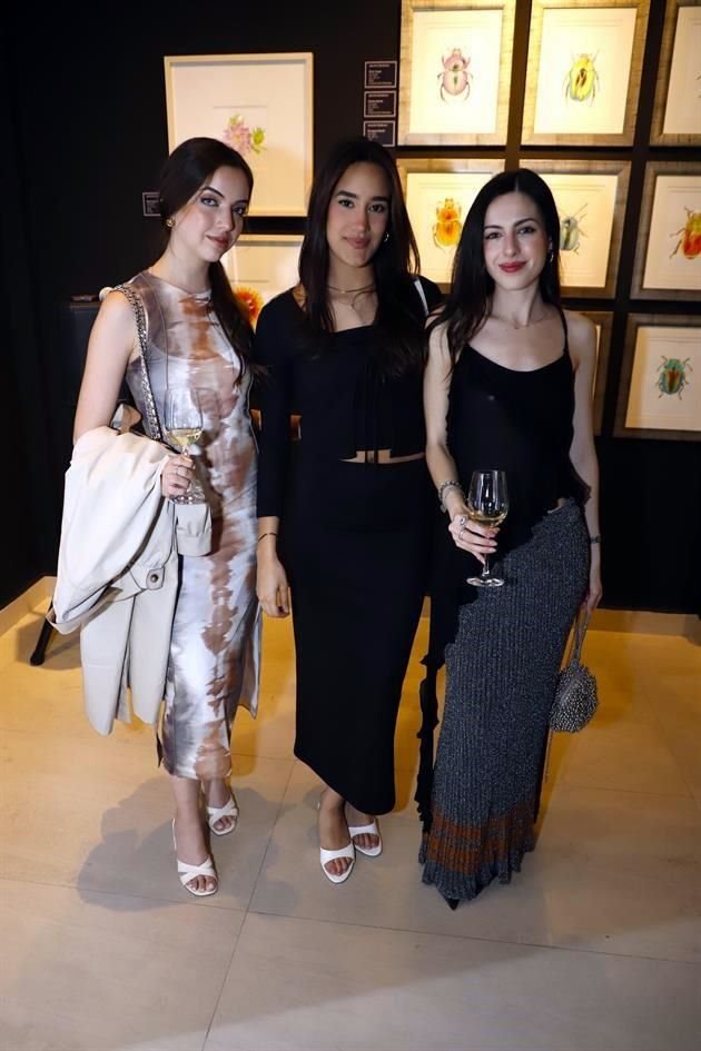 Anahí Francke, Valentina Ruiz y Fernanda Pérez-Maldonado