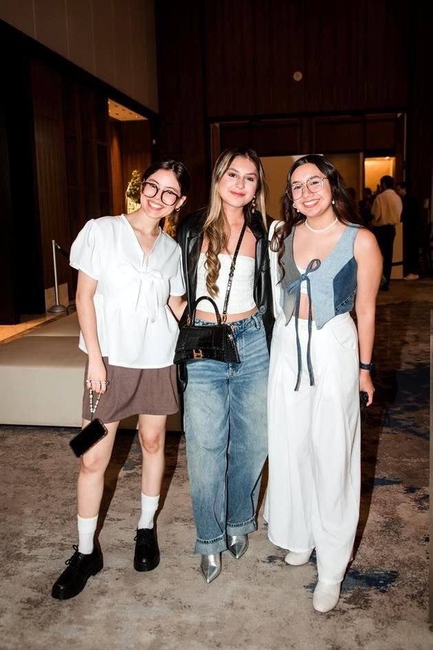 Rebeca Hidalgo, Jenifer Valdés y Cristina García