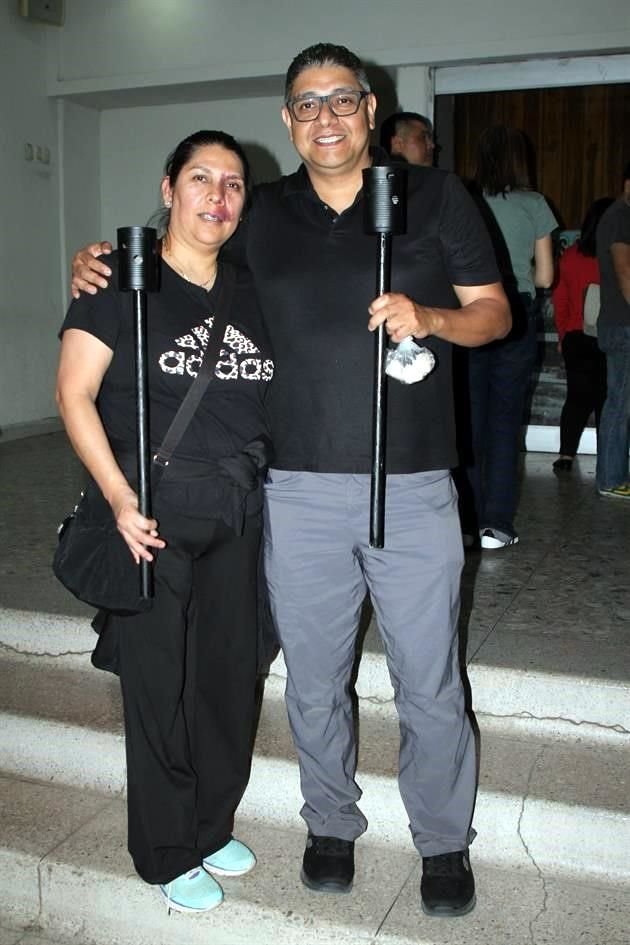 Marcela Álvarez y Gabriel Luna