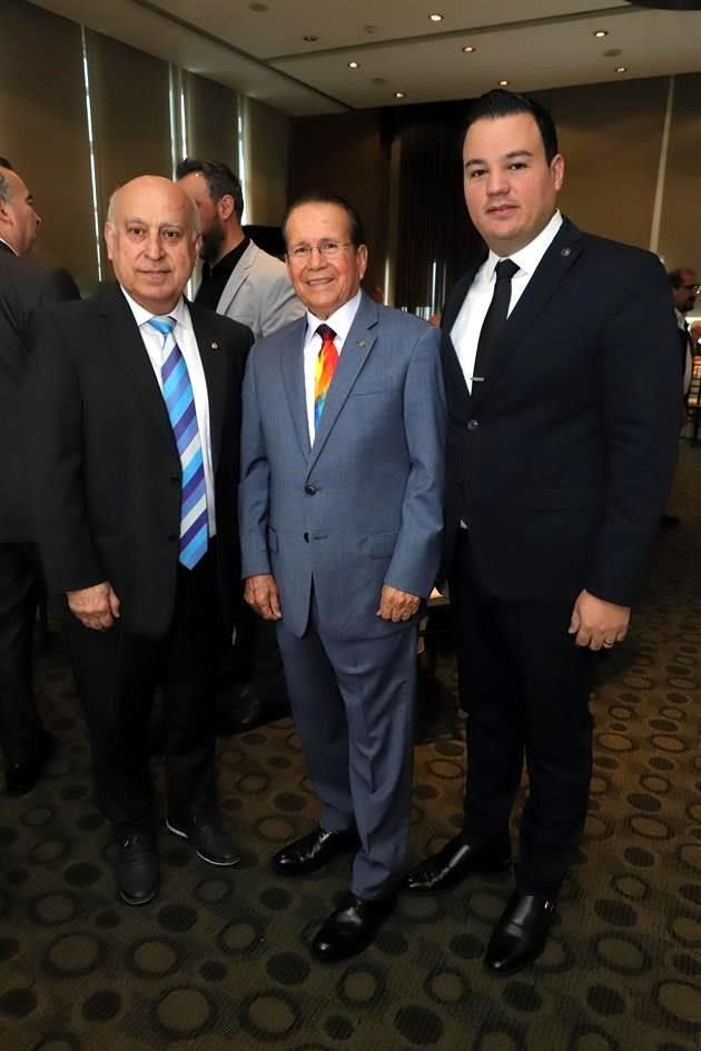 Abbs Rahimzadeh, Juan Francisco Martínez y Mauricio Canseco