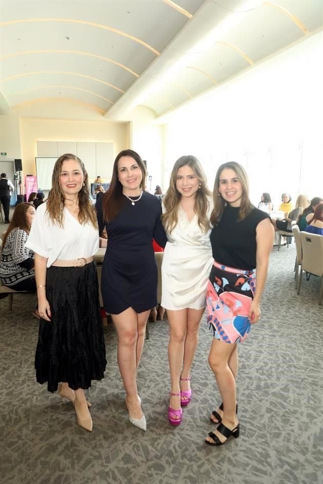 Saraí Maldonado, Karla Garza, Fernanda Vázquez y Vanessa de la Rocha