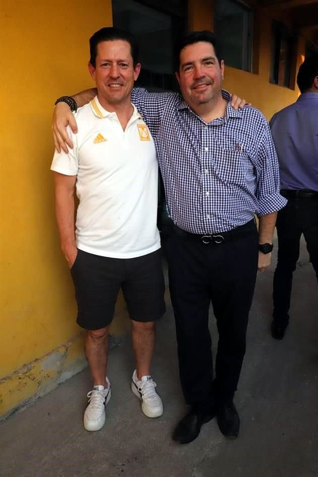 José Carlos Villanueva y Alejandro Vega