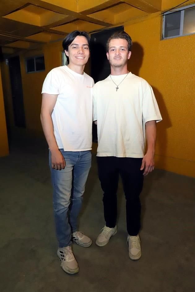 Elías Caballero y Alejandro Ramírez