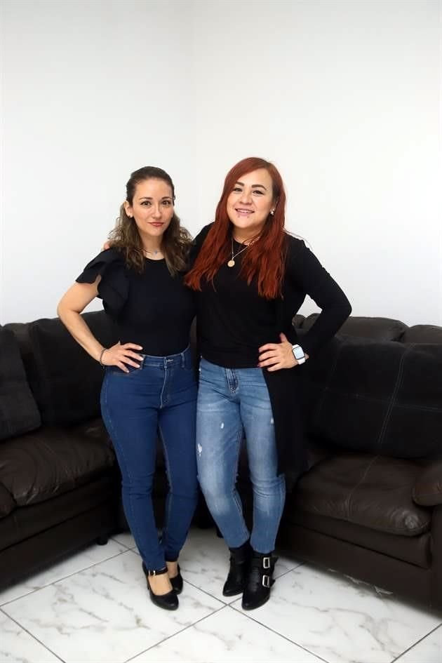 Sandra de Treviño y Brenda Gómez