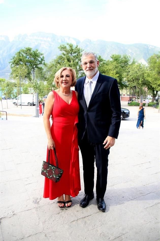 Alicia Belden de Fernández y Emilio Fernández