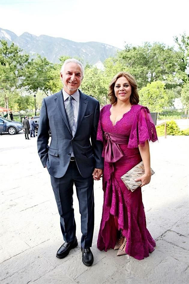 Gerardo Zambrano y Gabriela Cavazos de Zambrano