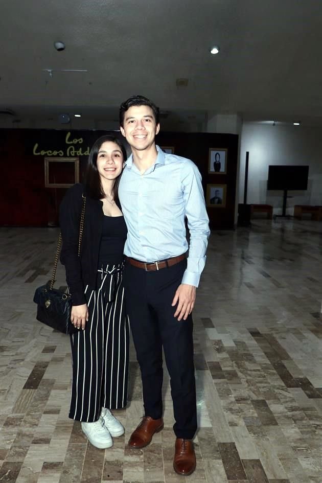 Mariana Jezzini y Emiliano Cruz