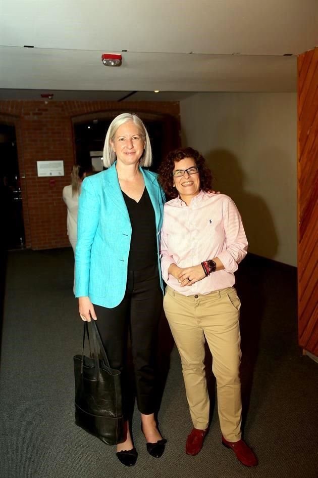 Sandra Shaddick y Carolina de Manueles Álvarez