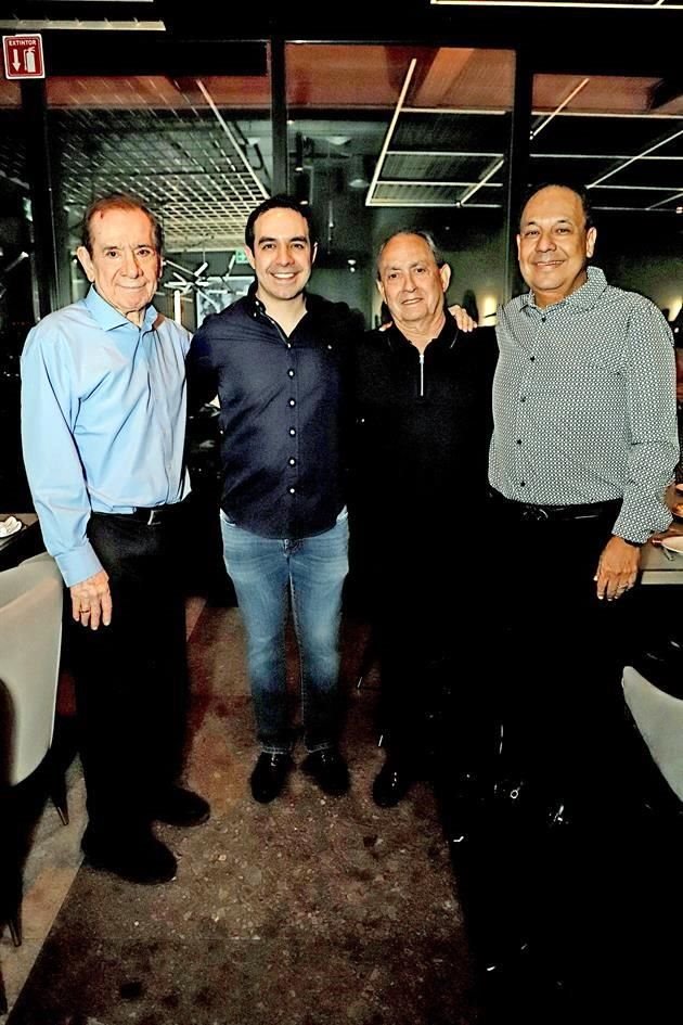Gildardo Jaramillo, Jorge Ocampo Garza, Mauro Muñoz y César González