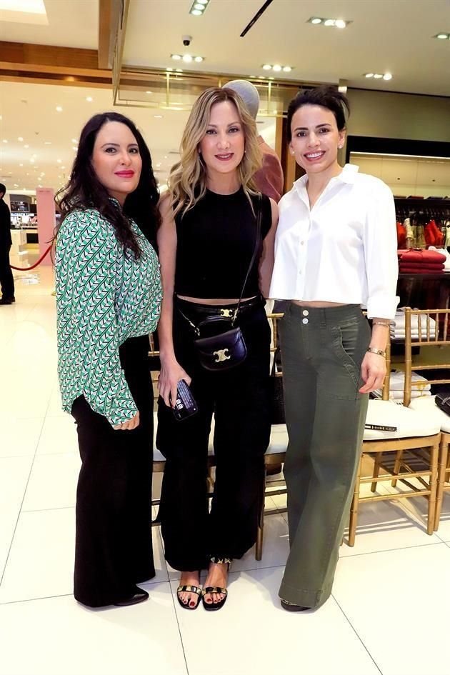 Silvia Elizondo, Maruza Martínez y Claudia de la Torre