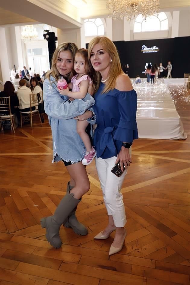 Valeria Meade, Raquel Mier y Catalina Ibarra de Martínez