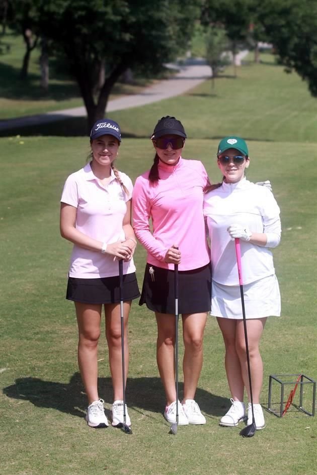 María Fernanda Sosa, Paty Rojas y Sandra Livas