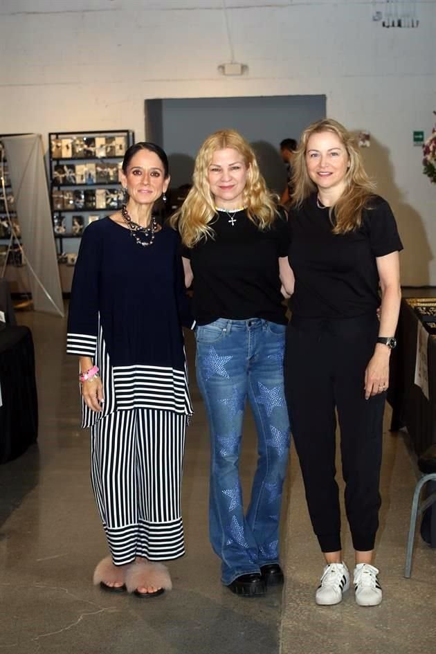 Susana González, Claudia Torres y Ana Cristina Celada