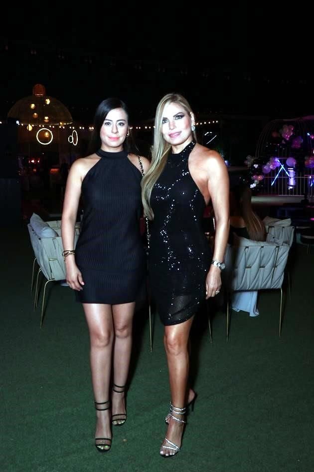 Ivete Mendoza y Elizabeth Santa Cruz