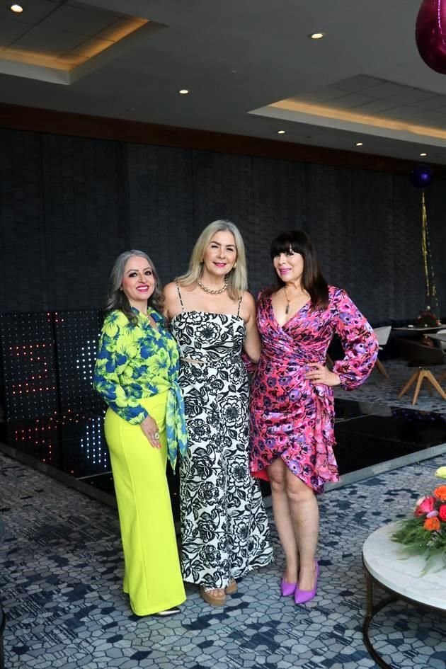 Edith Segura, Mely Reséndez y Edith Garza