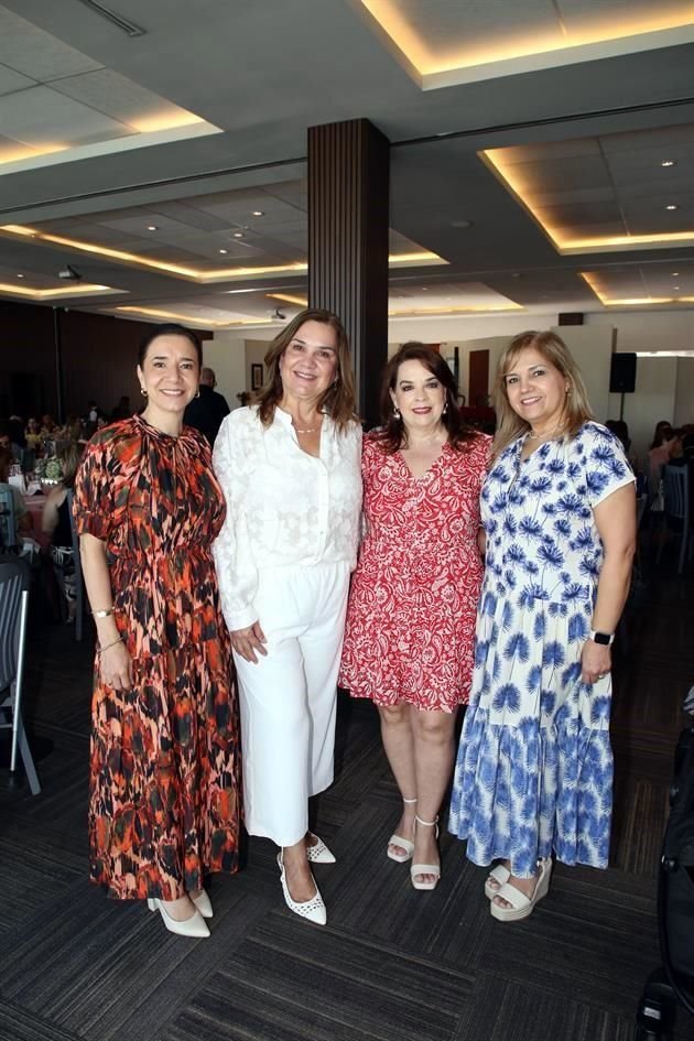 Gabriela Ancira, Lorena Garza, Edna Salinas y Gaby Villarreal