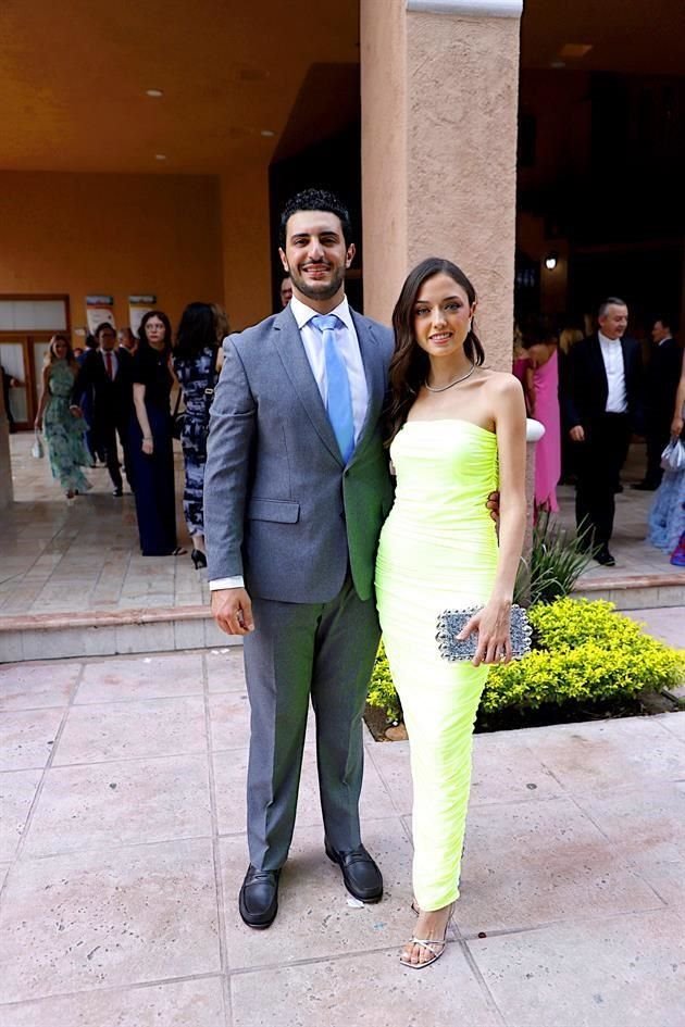 Gerardo Marcos y Andrea Villarreal