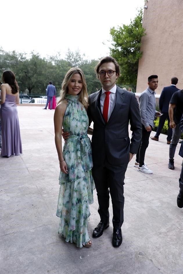 Milena Garza y Roberto Clariond