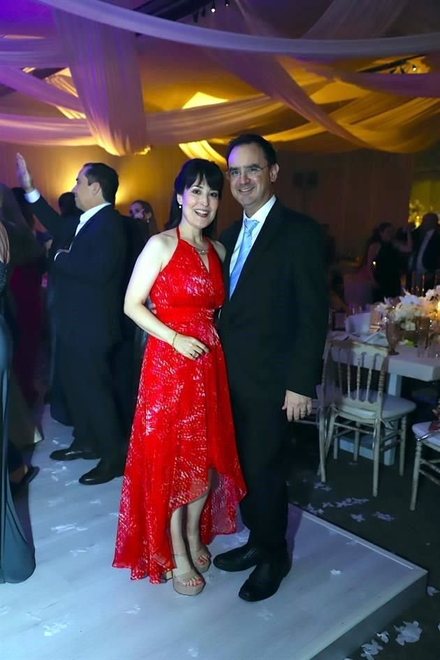 Patricia Welsh y Ricardo Villarreal