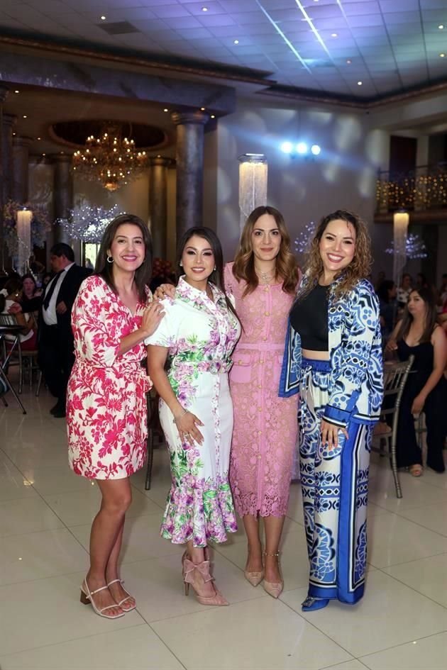 Alejandra López, Merari Ponce, Ale Gamboa de Elizondo y Alejandra Camacho