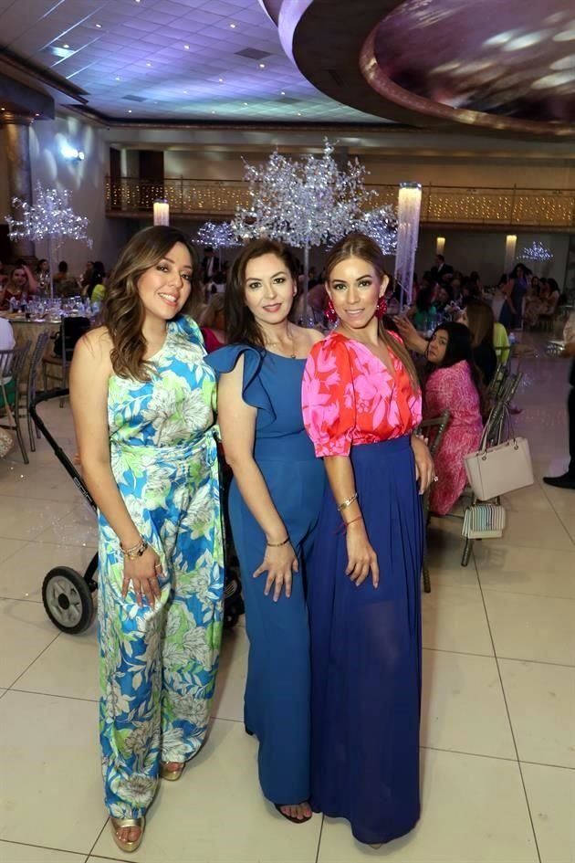 Griselda Rodríguez, Ivon Mejía y Judith de Flores