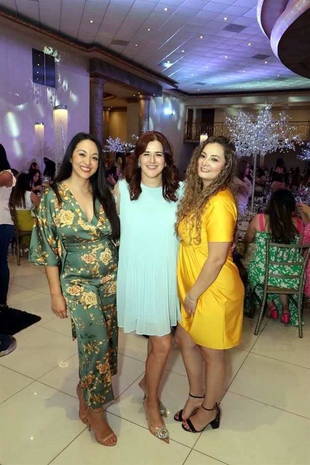 Marcela Ceseñas, Cecilia Lozano e Isis Castillo