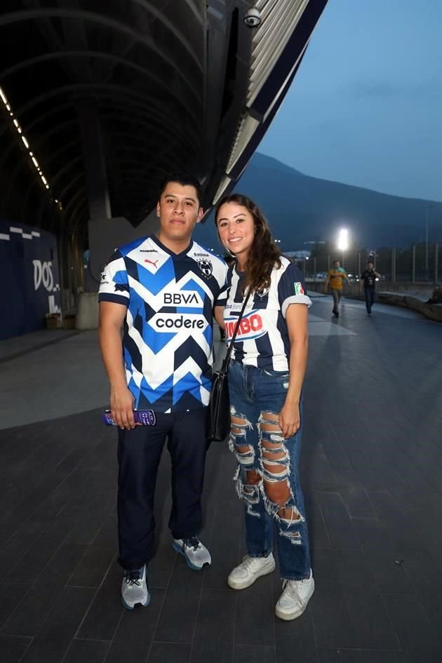 David Alejandro Reyes y Andrea Salazar