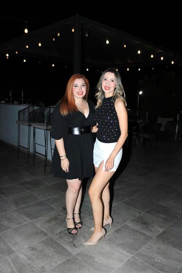 Erika Martínez de Rodríguez y Jessy Mata