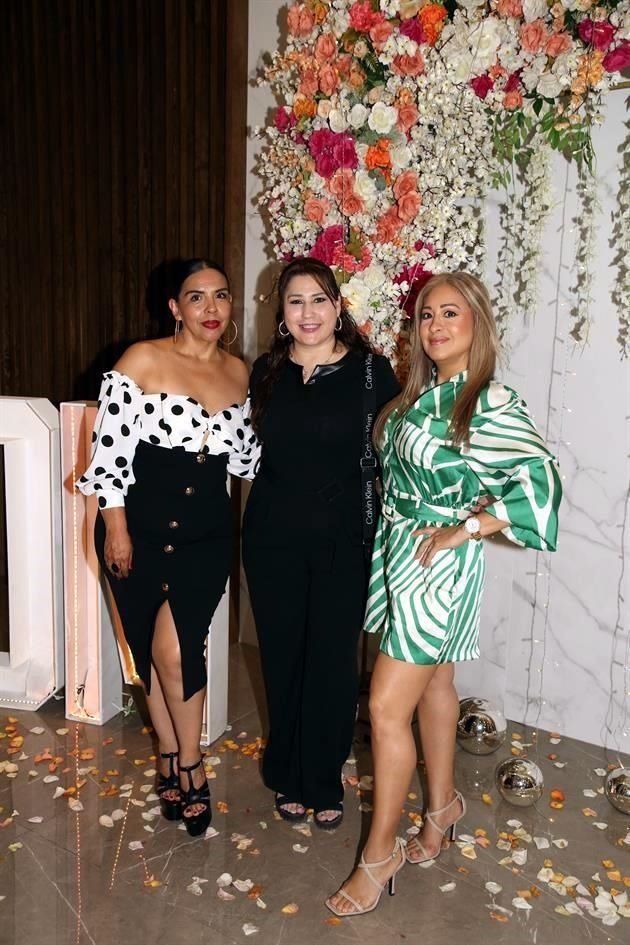 Martha Herrera, Nancy Leal y Nancy Castilla