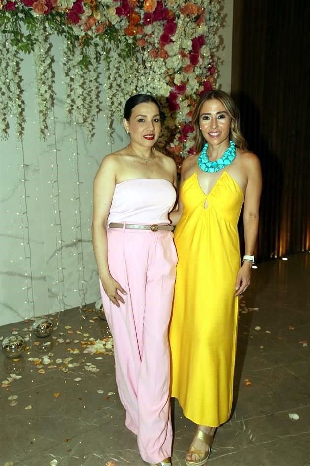 Alejandra Rodríguez y Lissette Montúfar de Garza