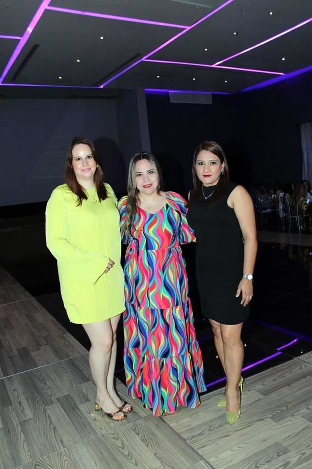 Bertha Ubilla, Mireya Compean y Sandra Zavala