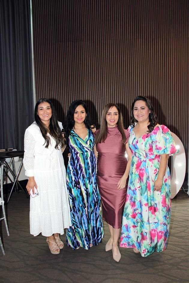 Yesenia Rodríguez, Yazmín Gaona, Ana de Alva e Idalia Beristain