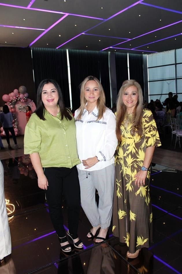 Nora Banda, Gaby Morales y Tete Aguilera