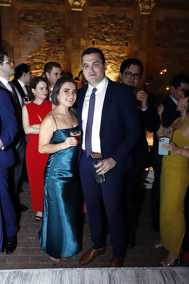 Natalia Labastida y Marcelo García