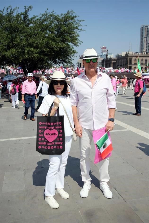 Carolina Rangel de Palma y Carlos Palma